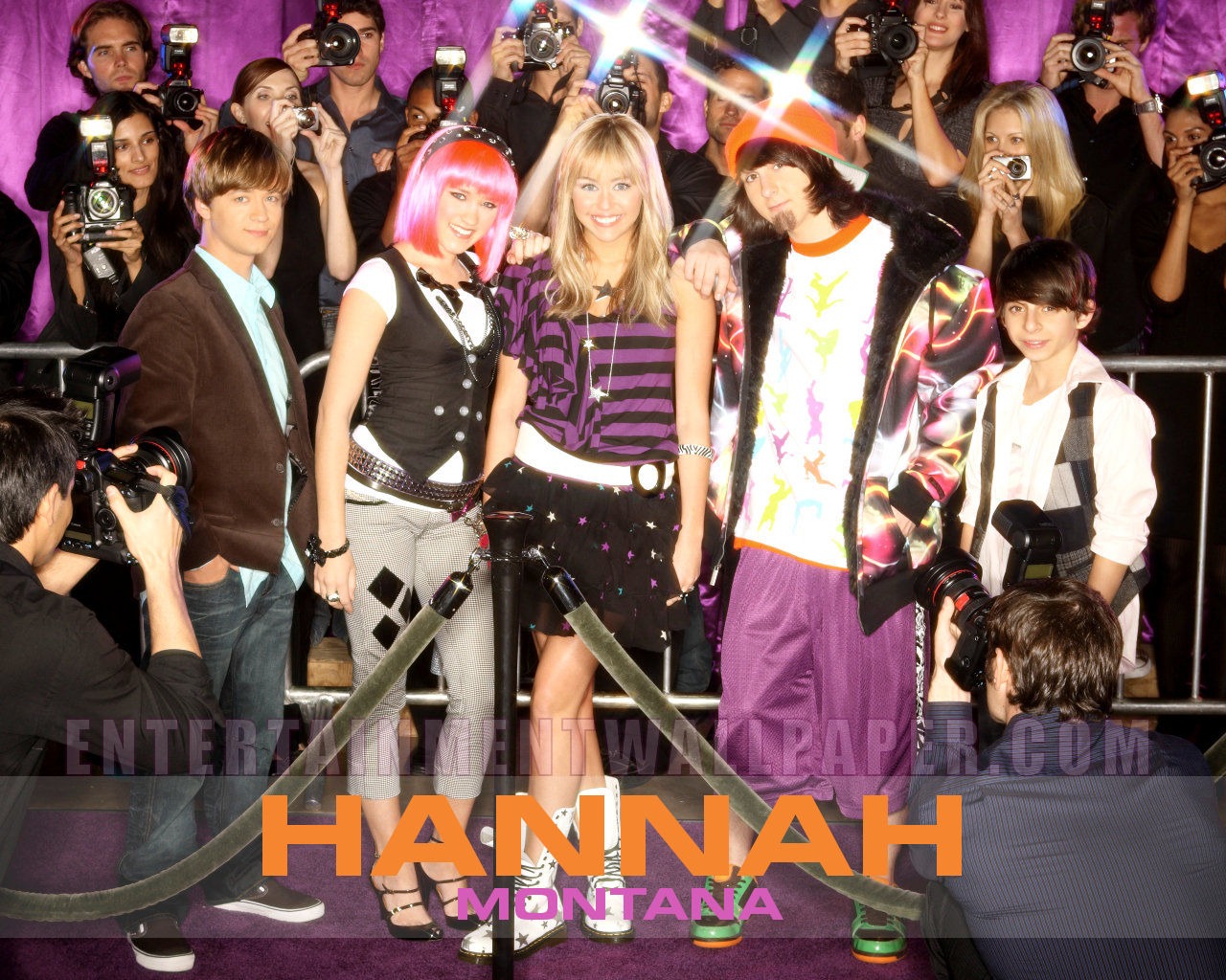 Hannah Montana wallpaper #15 - 1280x1024