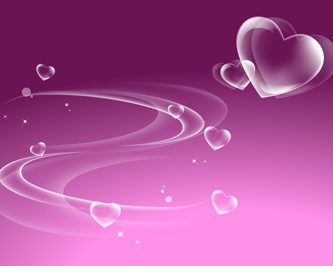 Valentýna Tapety na plochu láska Téma (2) #2 - 1280x1024