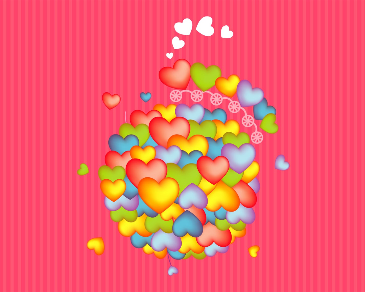 Valentinstag Love Theme Wallpaper (2) #6 - 1280x1024