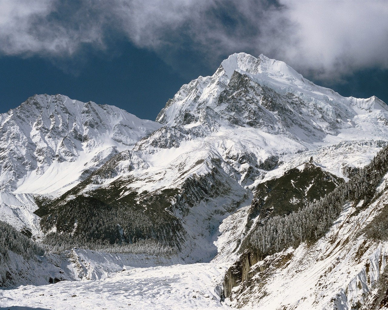China's majestic rivers and mountains wallpaper #10 - 1280x1024