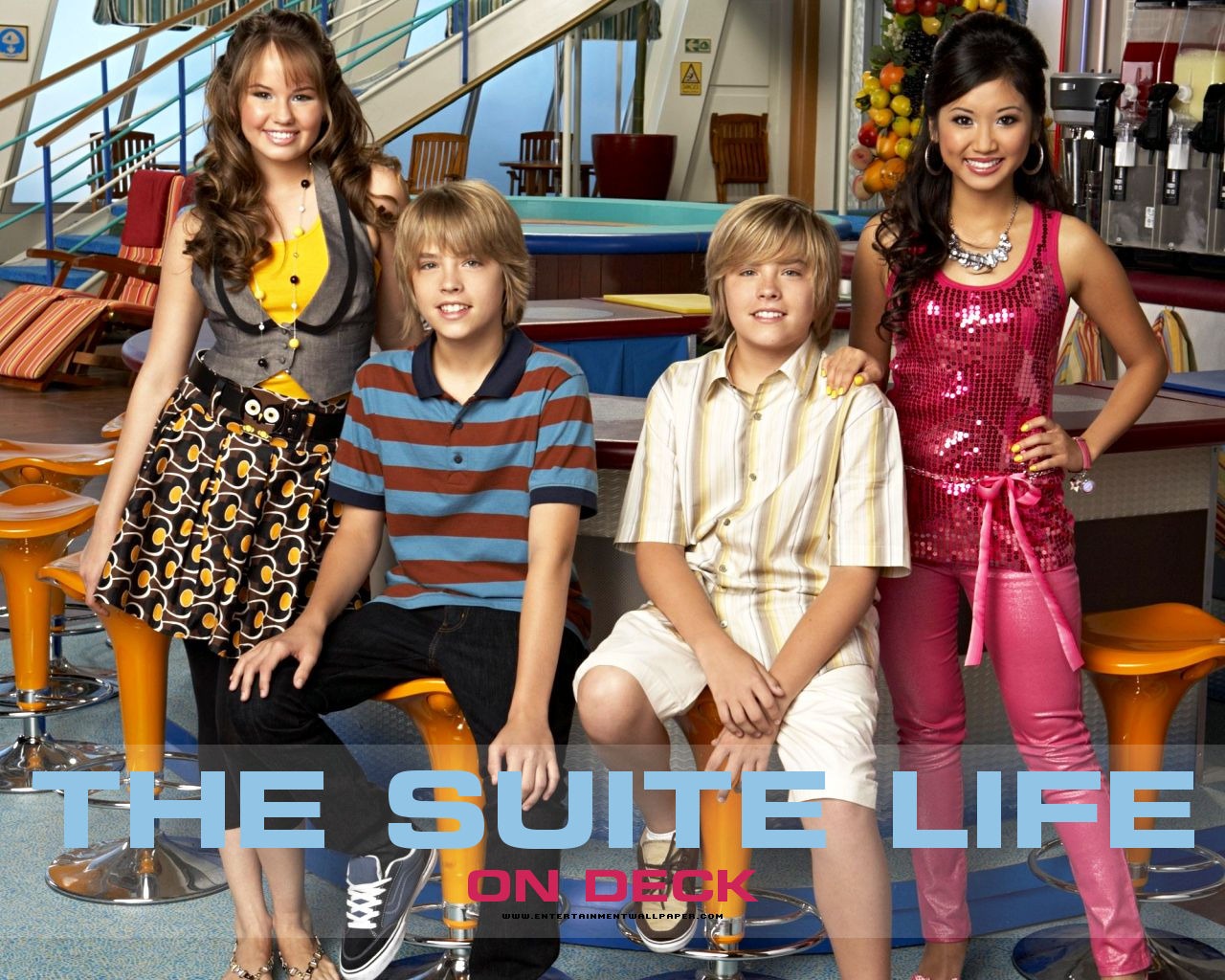The Suite Life on Deck fondo de pantalla #1 - 1280x1024