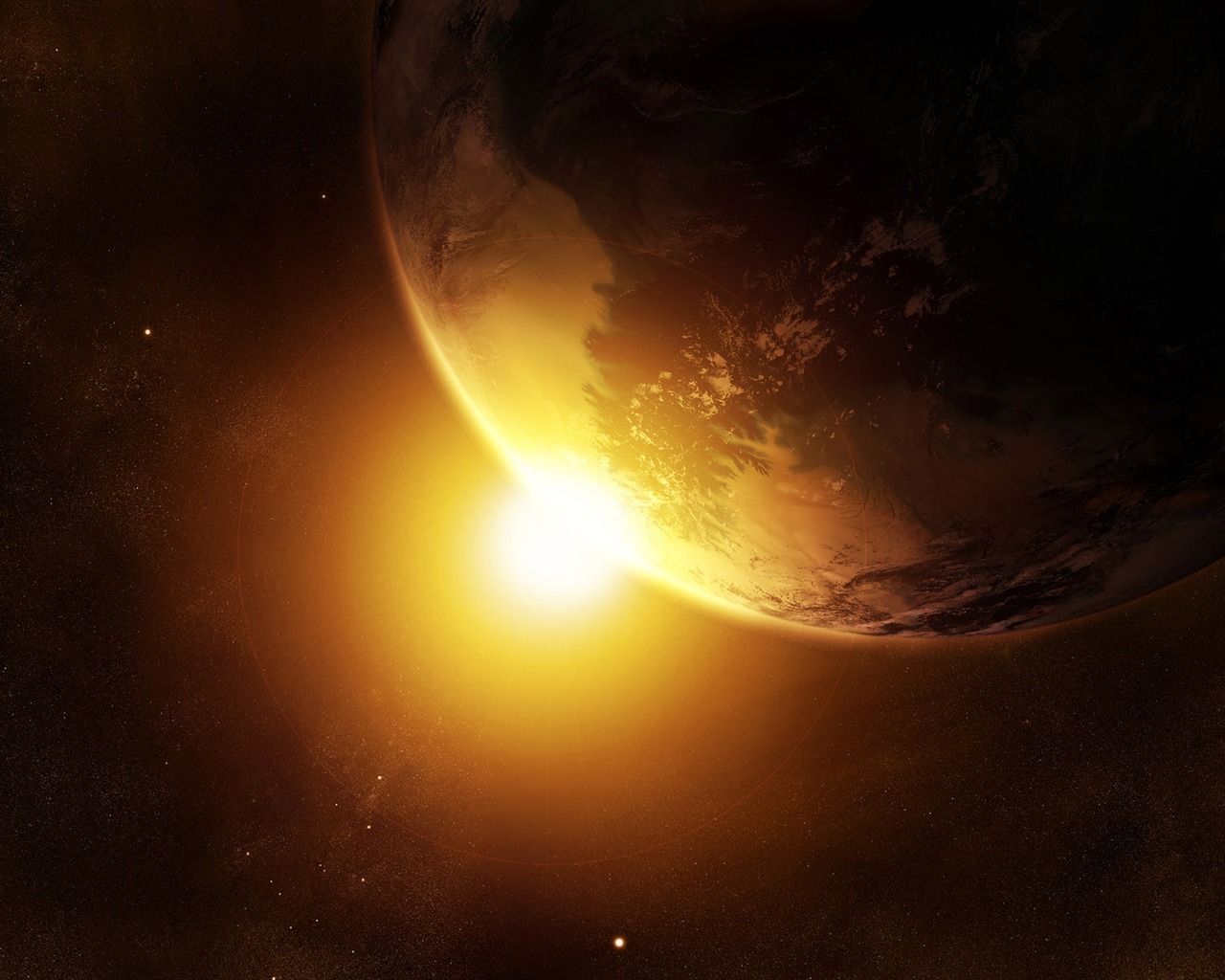 無限遐思 3D星空專輯壁紙 #3 - 1280x1024