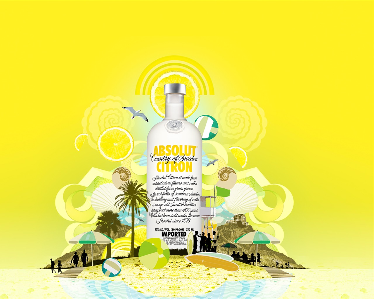 Absolut Liquor Advertising Wallpapers #9 - 1280x1024