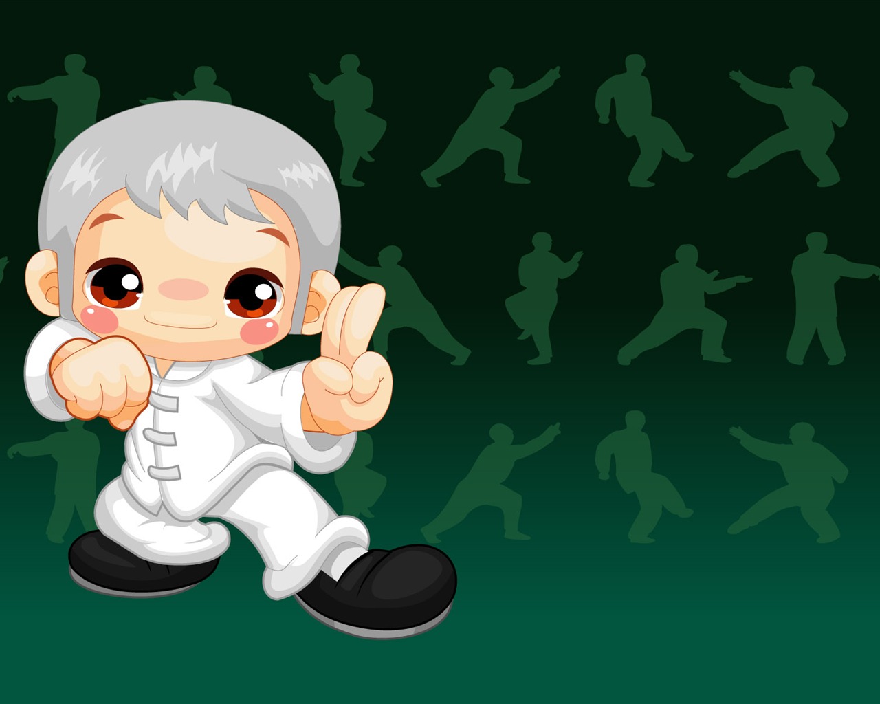 Vector Cartoon Child Wallpaper (1) #17 - 1280x1024