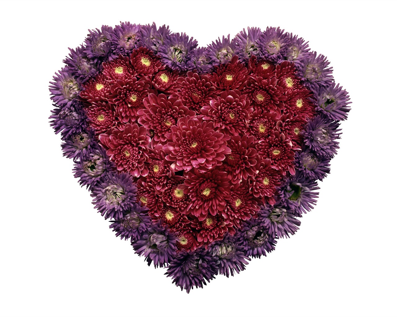 Love heart wallpaper album (4) #7 - 1280x1024