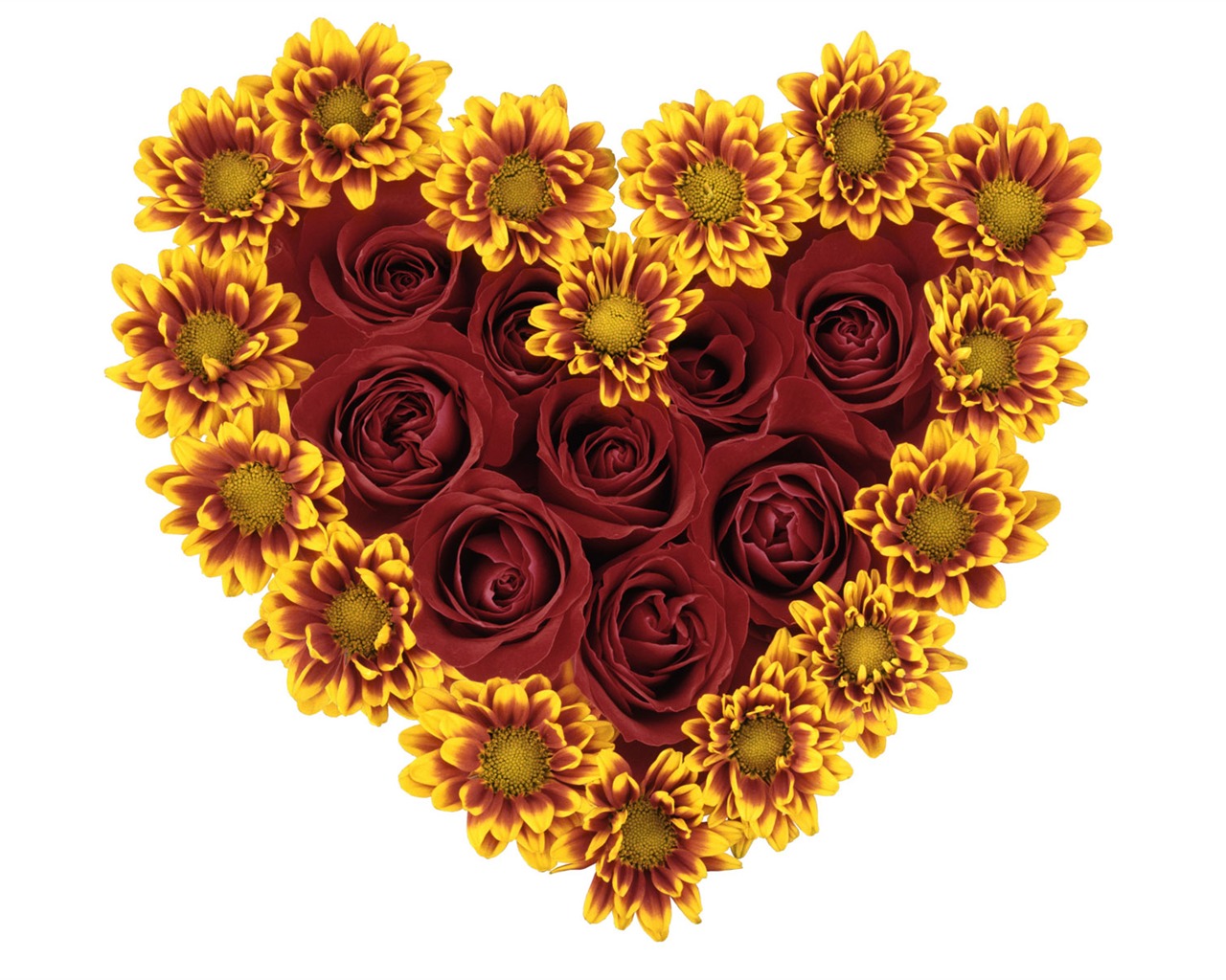 Love heart wallpaper album (4) #20 - 1280x1024