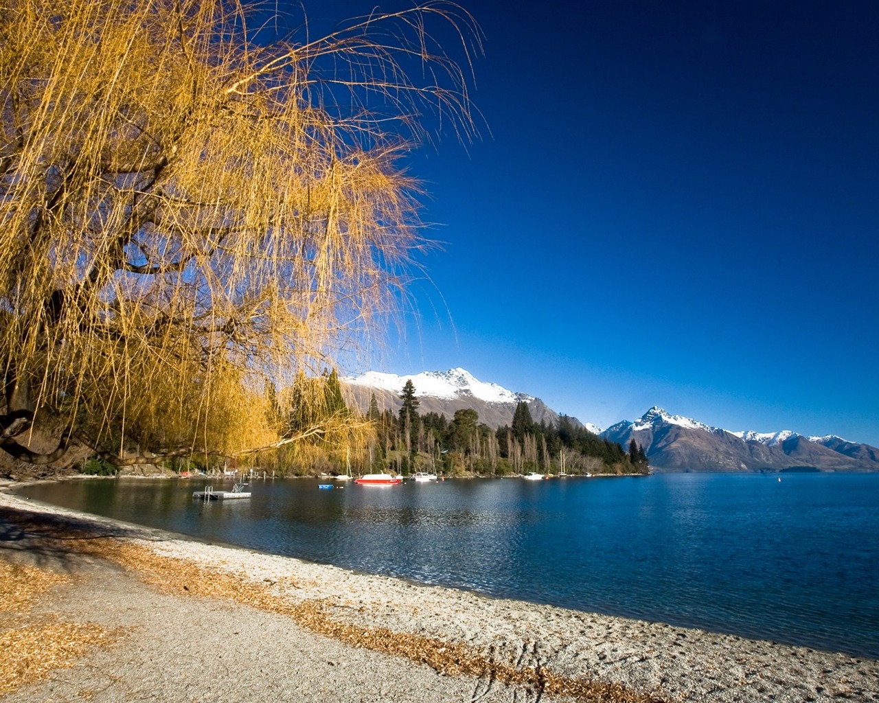 New Zealand's malerische Landschaft Tapeten #21 - 1280x1024