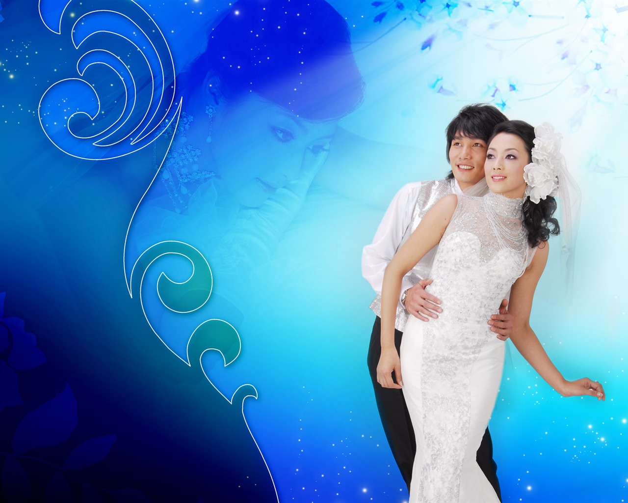 Wedding photography wallpaper album (3) #11 - 1280x1024