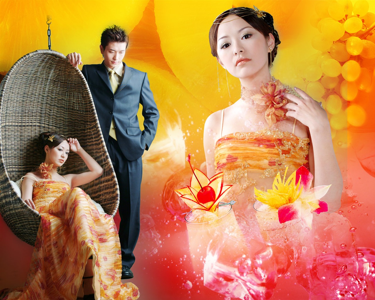 Wedding photography wallpaper album (3) #14 - 1280x1024