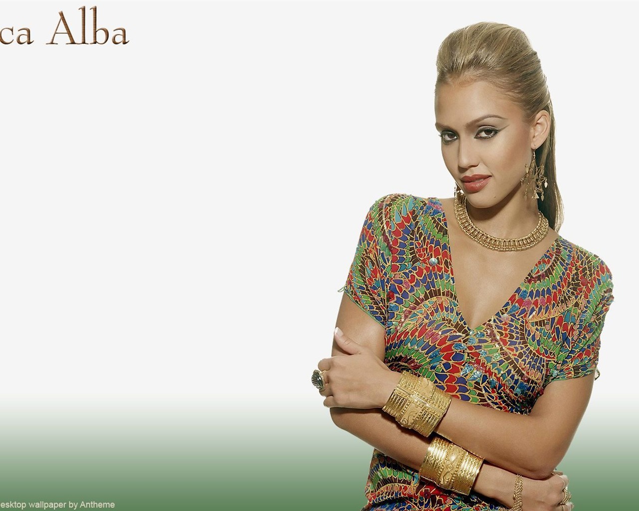 Jessica Alba krásnou tapetu (6) #23 - 1280x1024