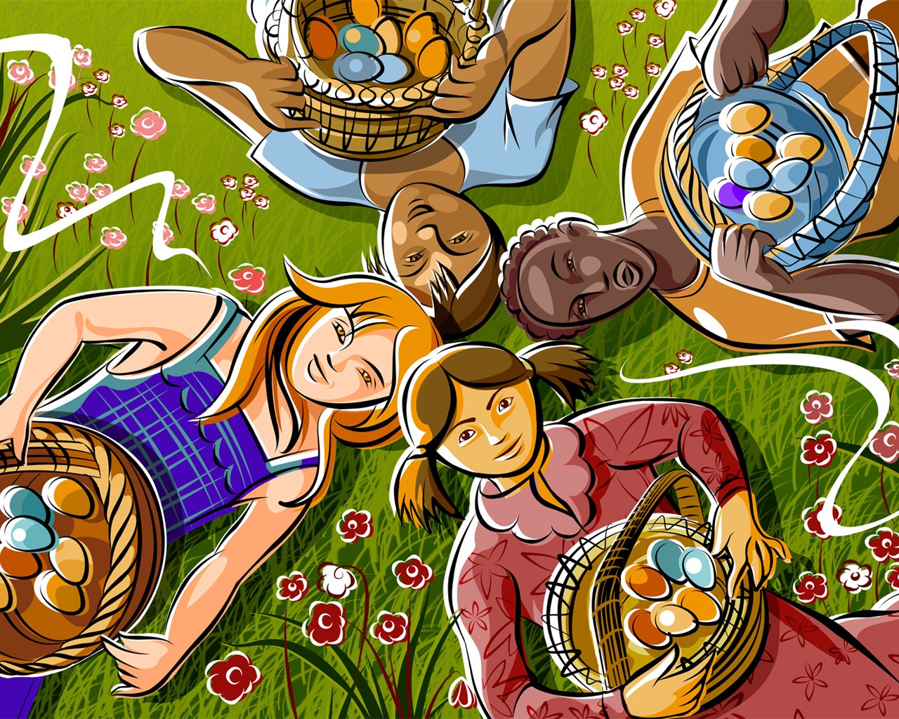 Easter wallpaper album (10) #13 - 1280x1024
