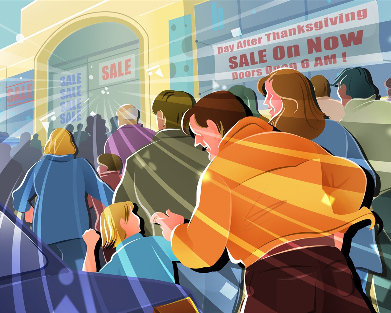 Thanksgiving theme wallpaper (2) #16 - 1280x1024