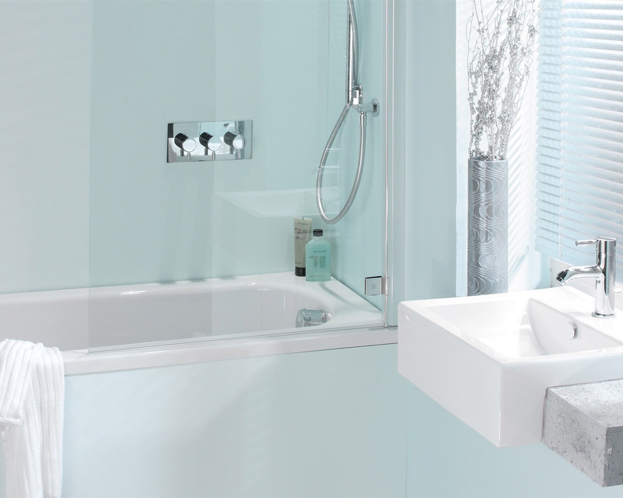 Bathroom Photo Wallpaper (2) #4 - 1280x1024
