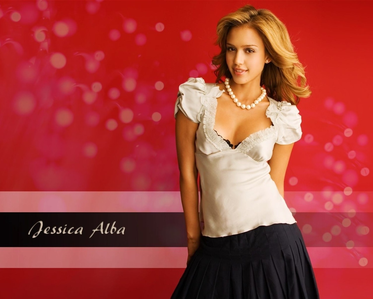 Jessica Alba krásnou tapetu (8) #18 - 1280x1024