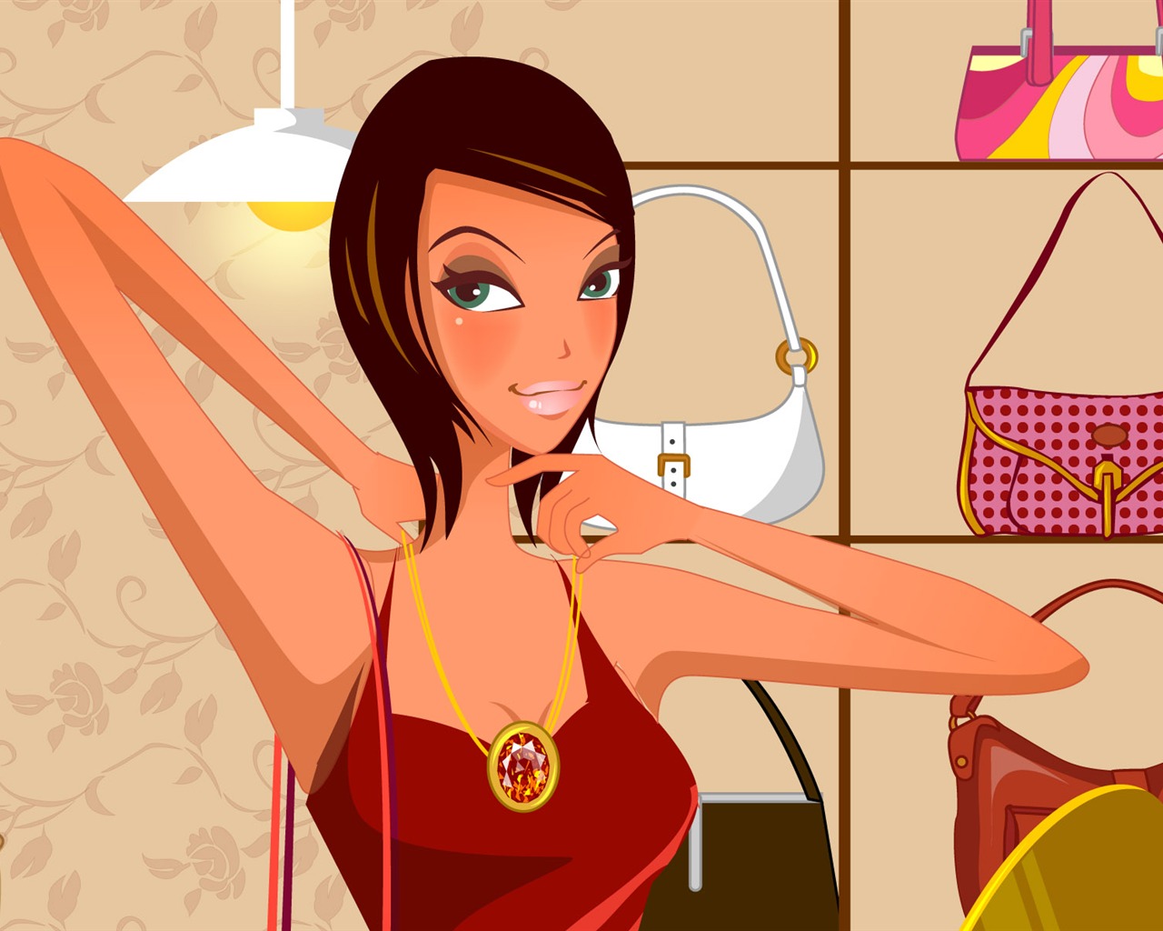 Fashion Shopping Women wallpapers (2) #9 - 1280x1024