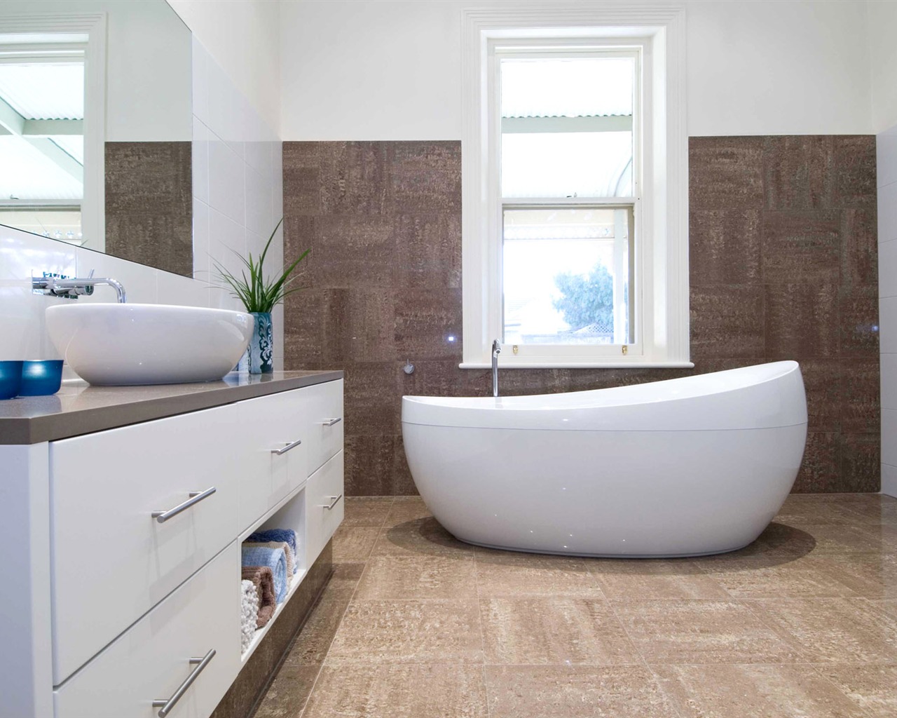 Bathroom Photo Wallpaper (4) #2 - 1280x1024