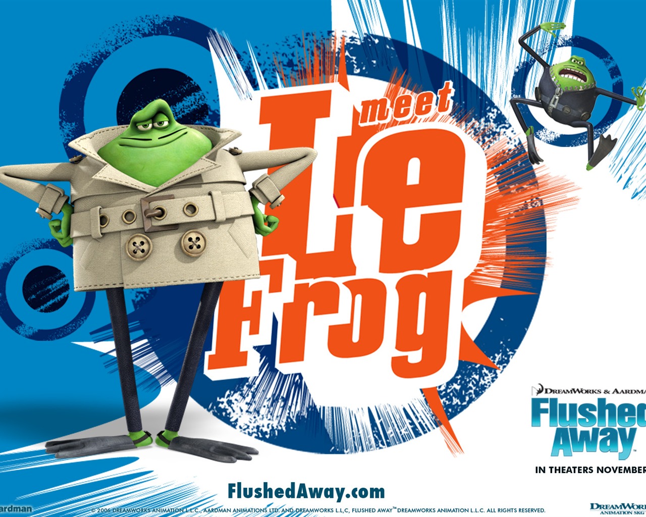 Flushed Away wallpaper #1 - 1280x1024