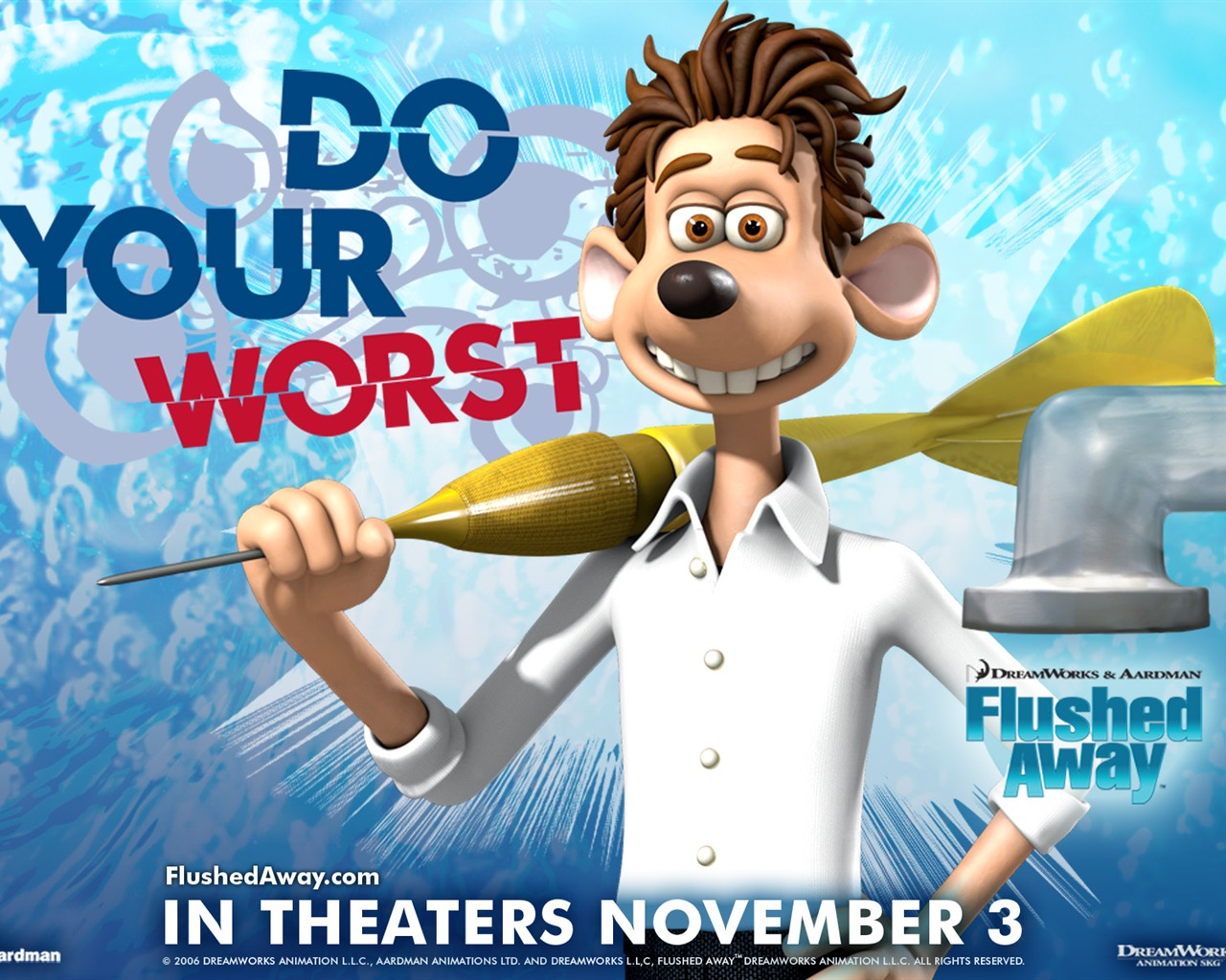 Flushed Away wallpaper #17 - 1280x1024