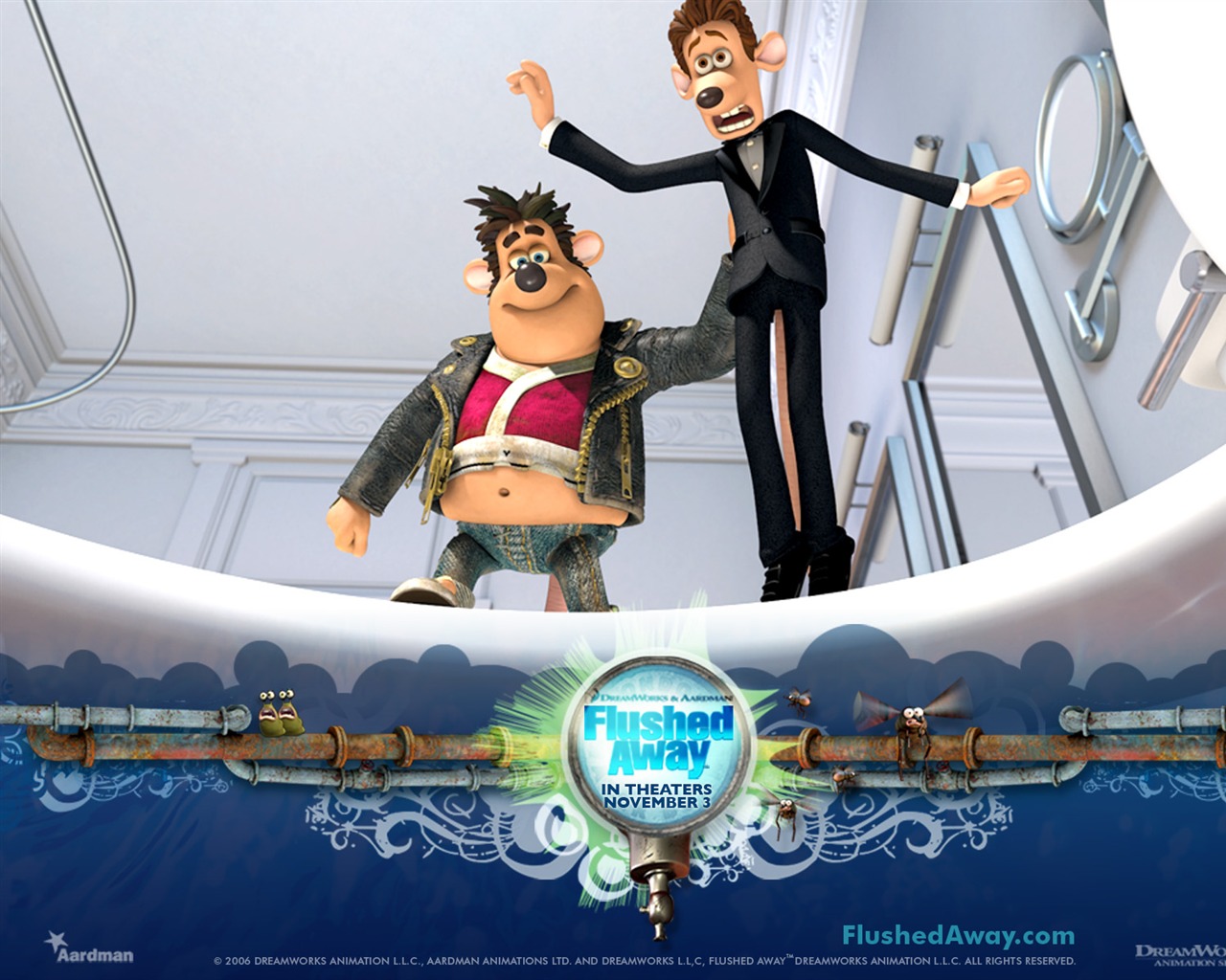 Flushed Away wallpaper #21 - 1280x1024