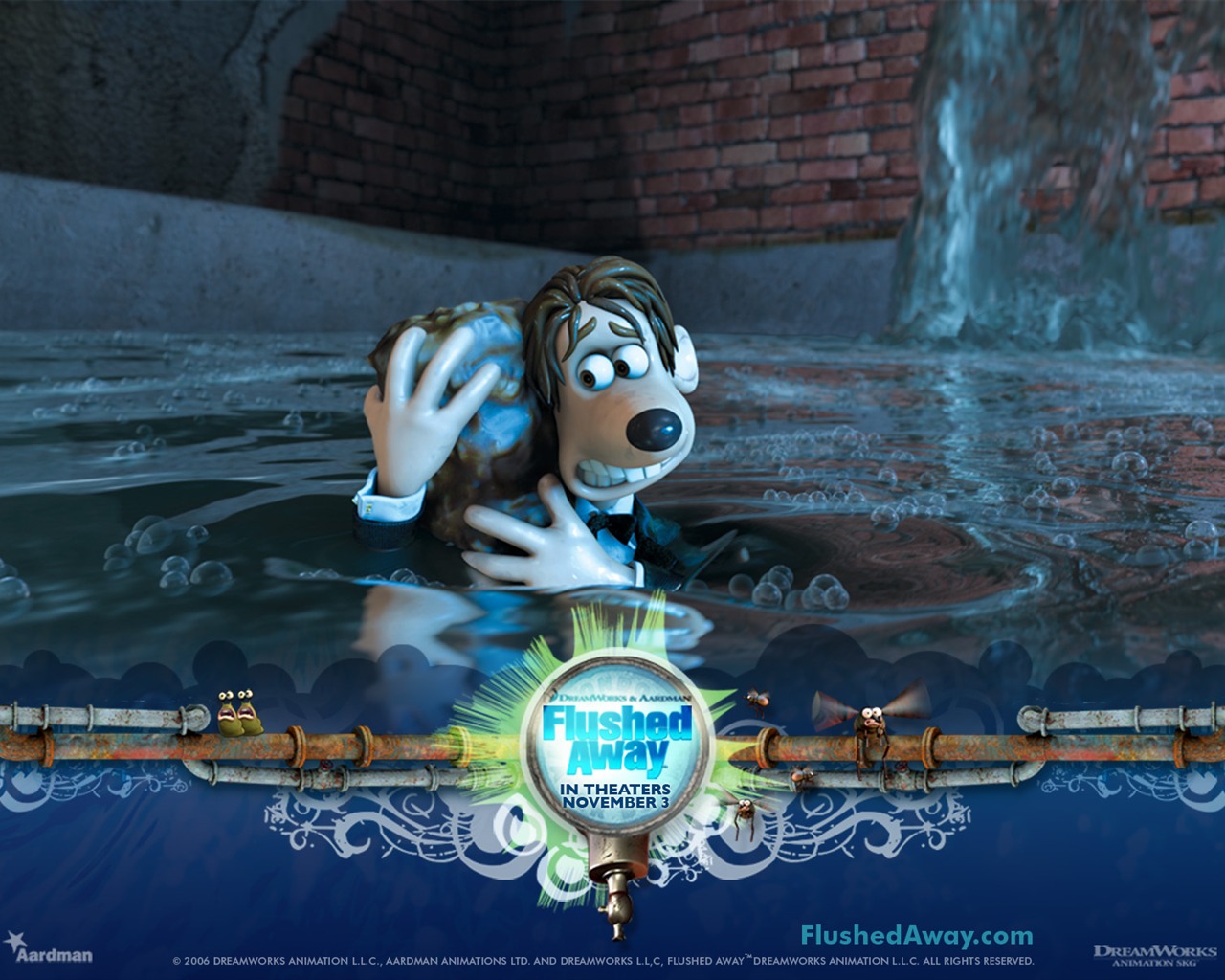 Flushed Away wallpaper #22 - 1280x1024