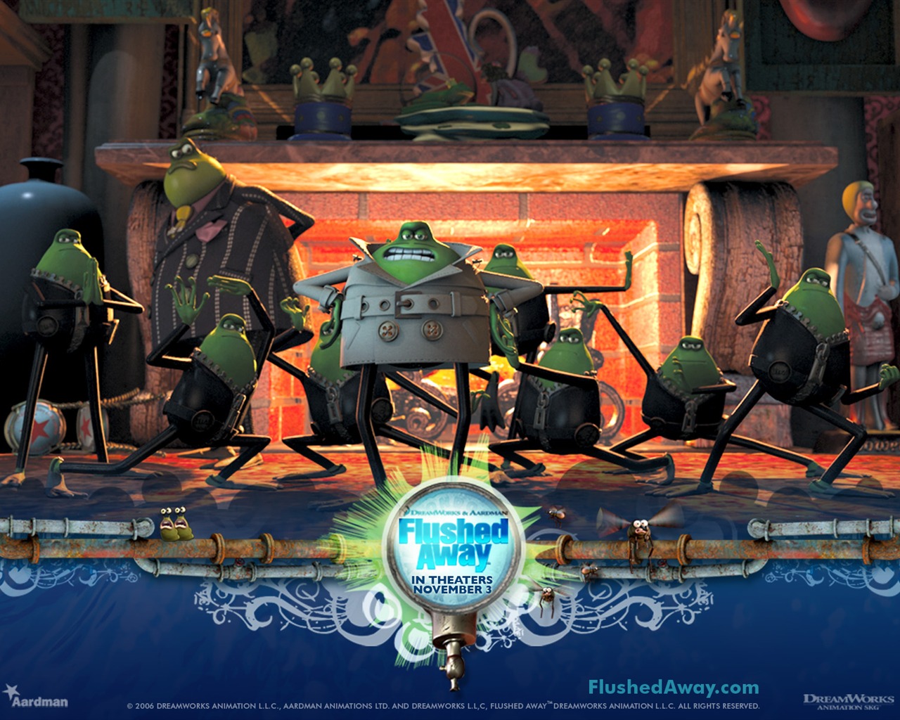 Flushed Away wallpaper #24 - 1280x1024