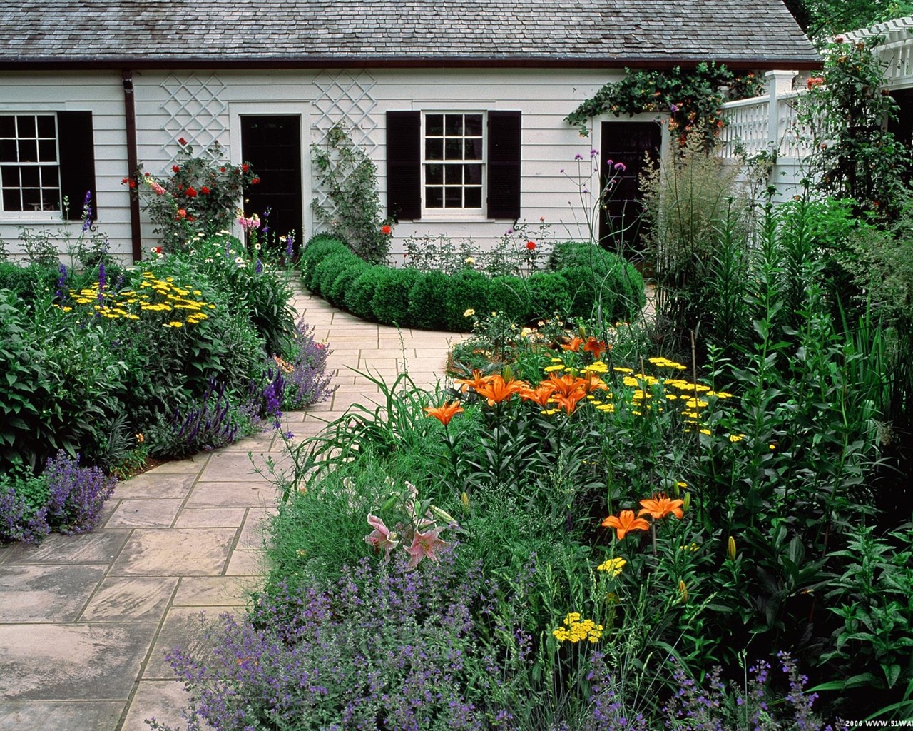 Garden Art Wallpapers #3 - 1280x1024