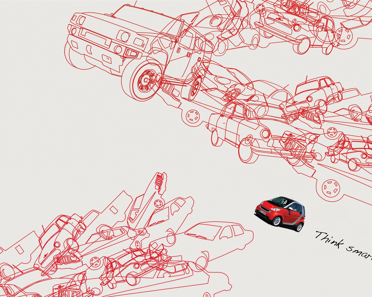 Smart automobilové tapety #8 - 1280x1024