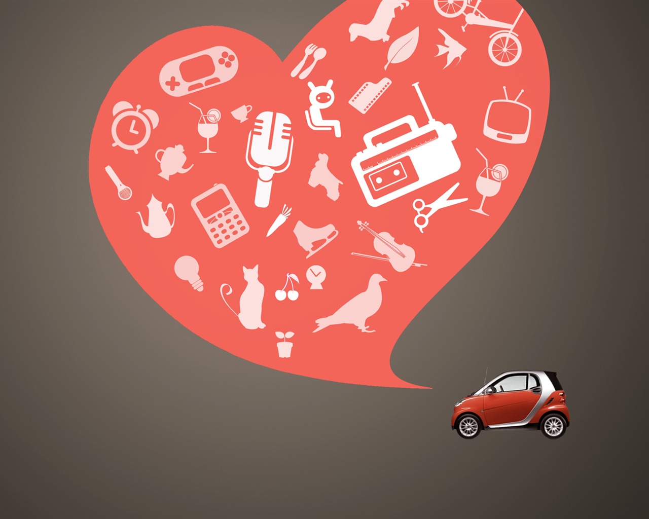 Smart automobilové tapety #10 - 1280x1024