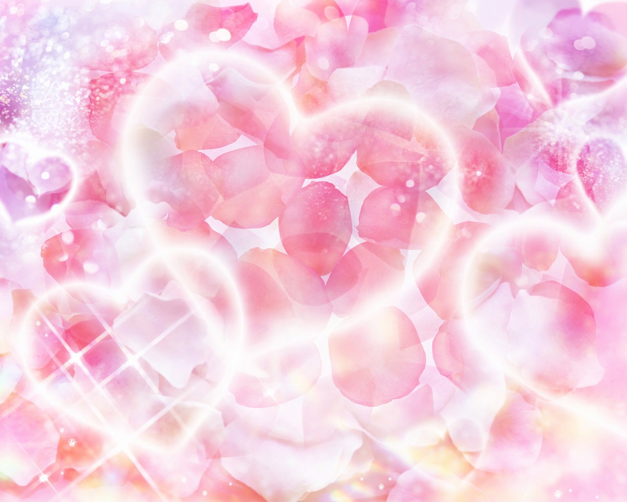 梦幻CG背景花卉壁纸10 - 1280x1024