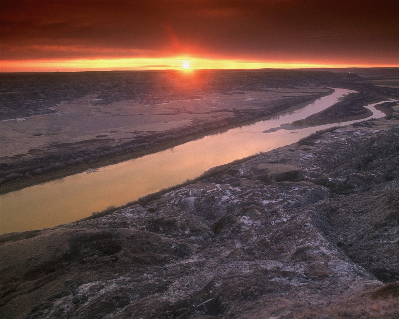krásné přírodní scenérie Tapeta #2 - 1280x1024