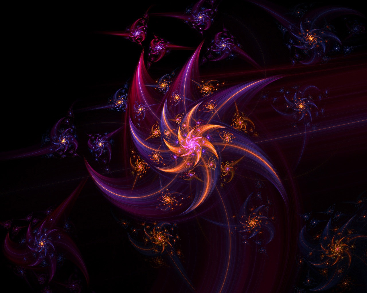 Dream flower design wallpaper (1) #12 - 1280x1024