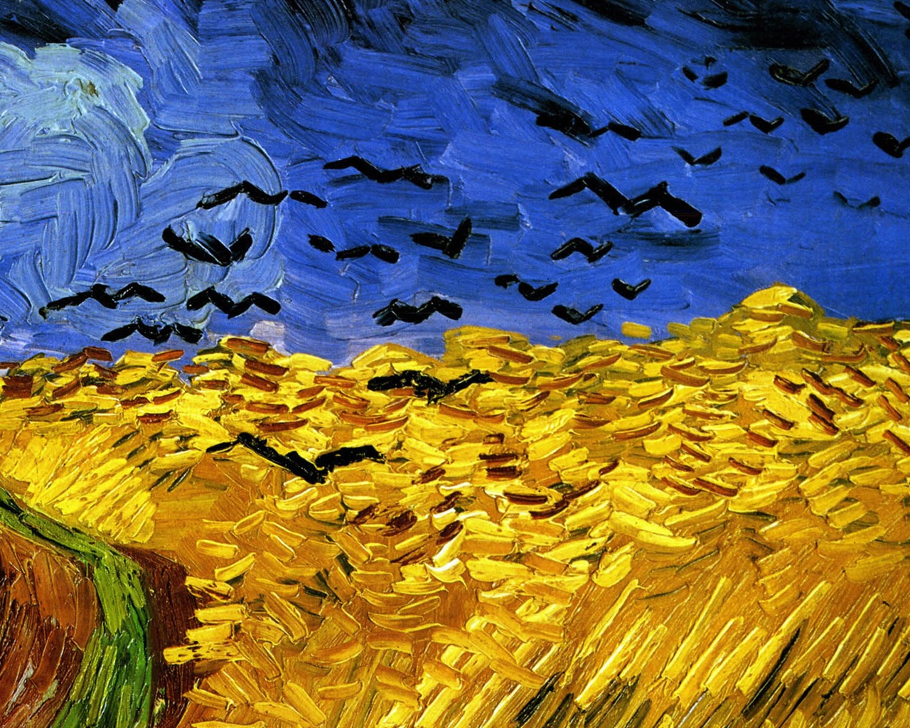 Vincent Van Gogh malování tapety (1) #2 - 1280x1024