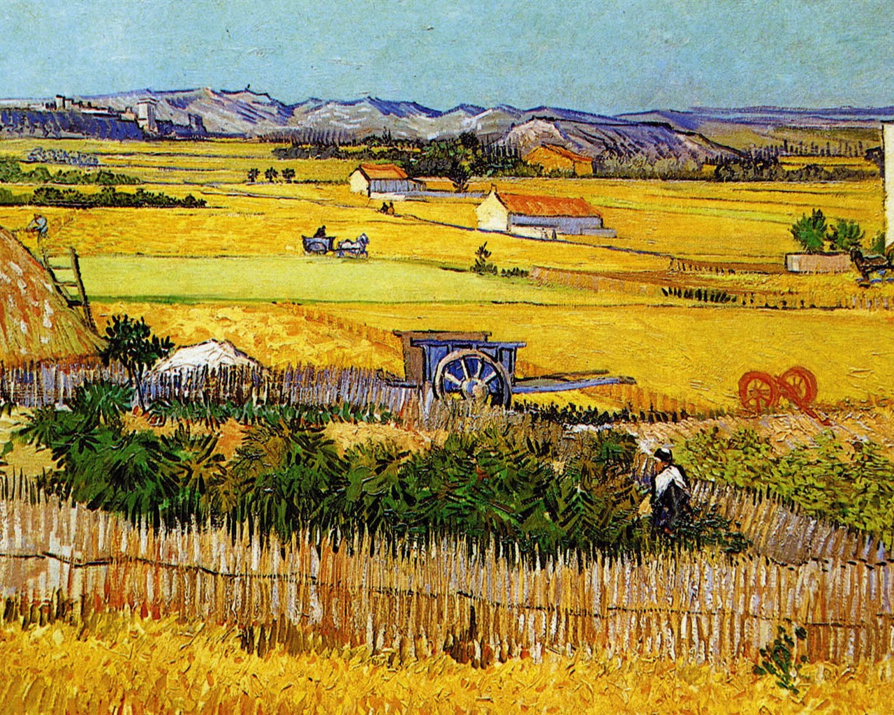 Vincent Van Gogh painting wallpaper (1) #9 - 1280x1024