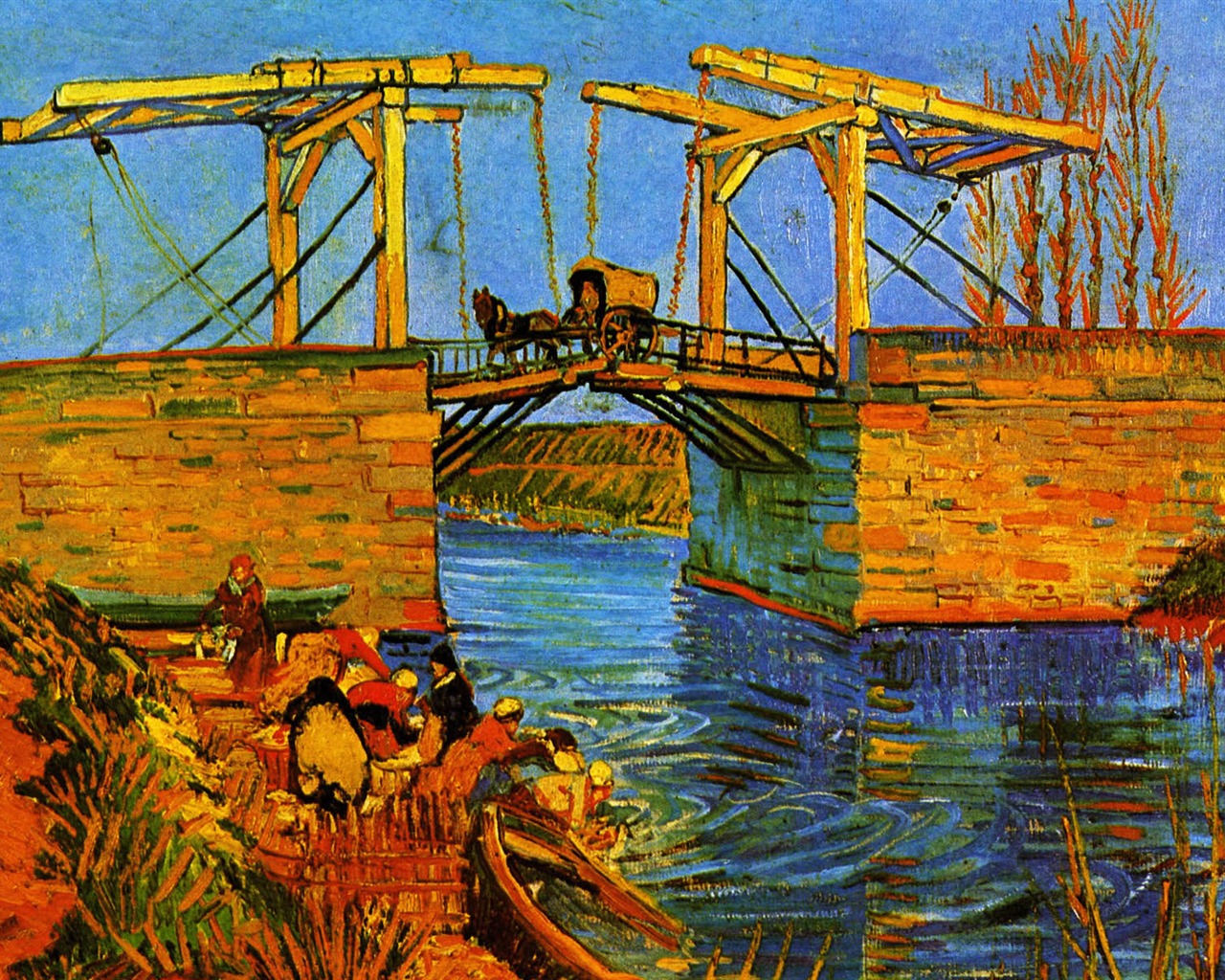 Vincent Van Gogh painting wallpaper (1) #10 - 1280x1024