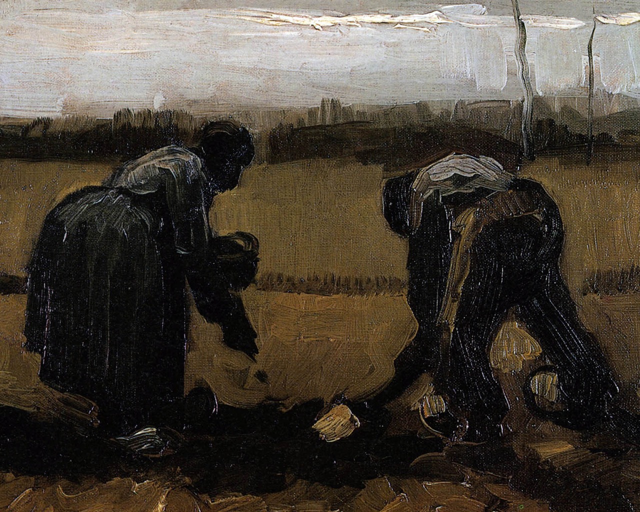 Vincent Van Gogh malování tapety (1) #12 - 1280x1024