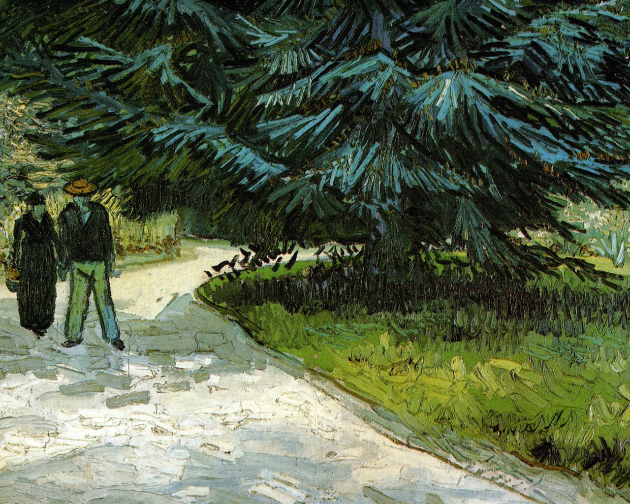 Vincent Van Gogh painting wallpaper (1) #15 - 1280x1024