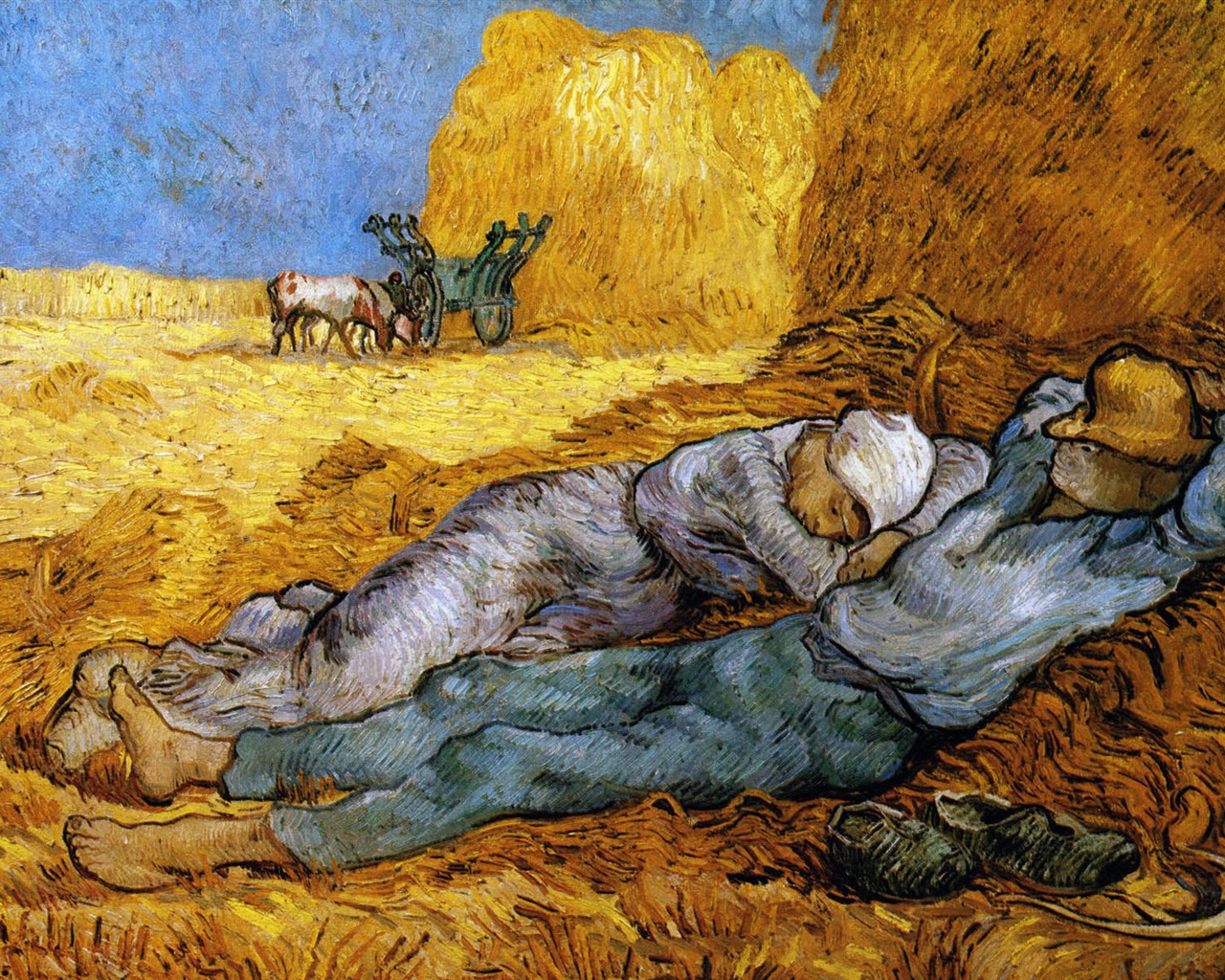 Vincent Van Gogh painting wallpaper (1) #17 - 1280x1024