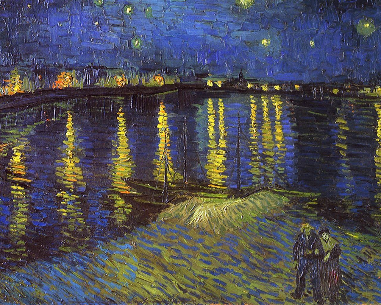 Vincent Van Gogh painting wallpaper (1) #20 - 1280x1024