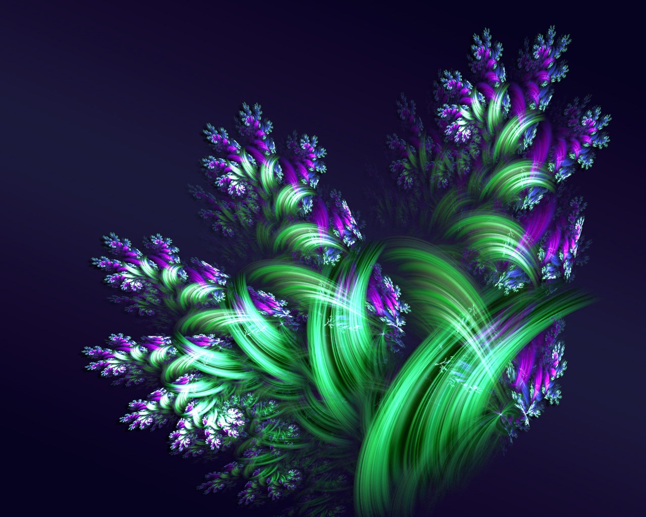 Dream květinovým vzorem tapety (2) #2 - 1280x1024