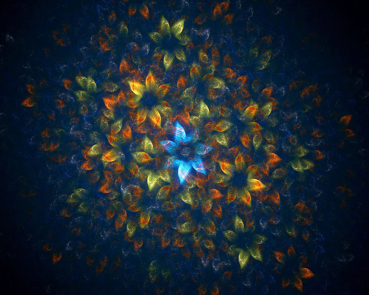 Dream květinovým vzorem tapety (2) #3 - 1280x1024