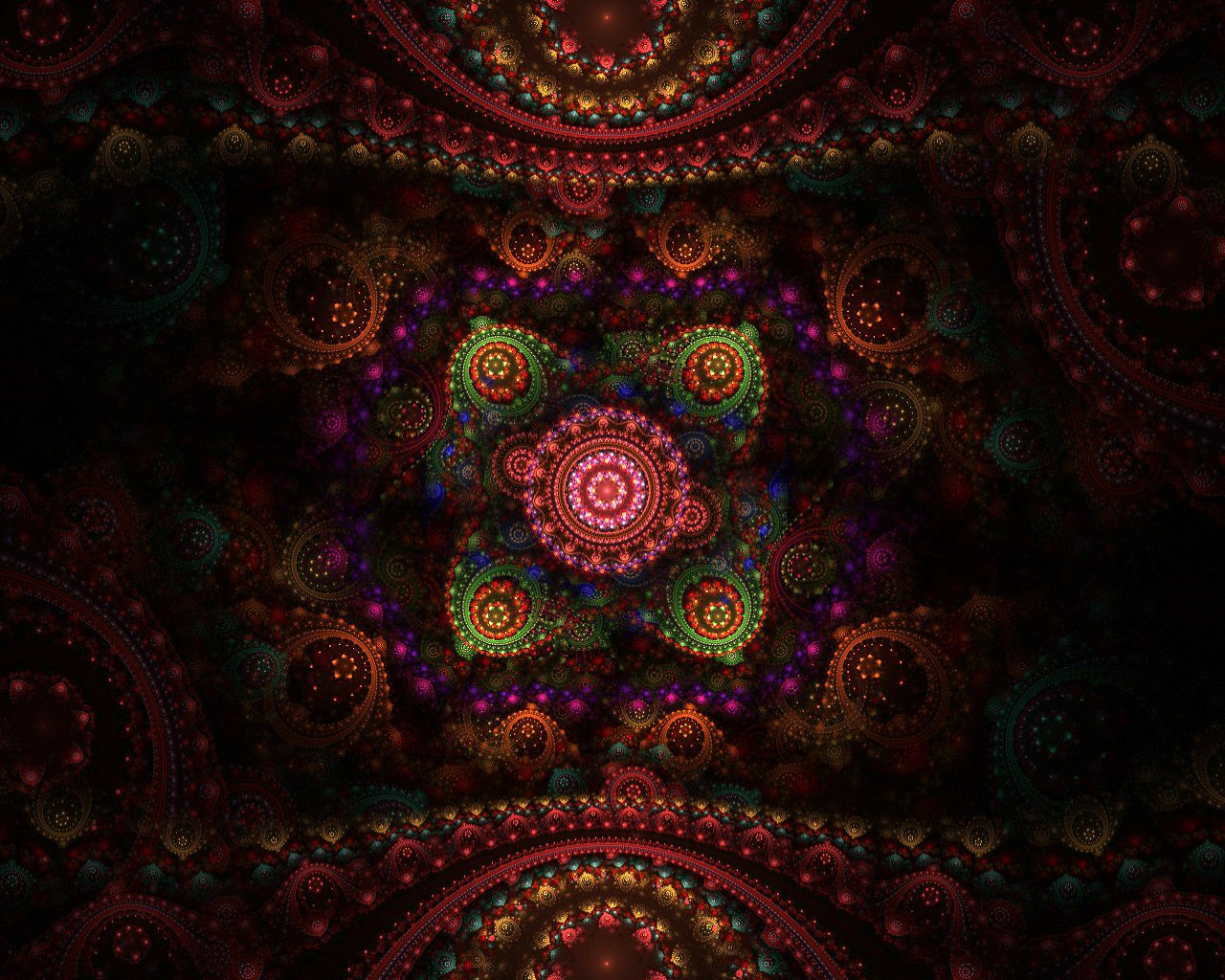 Dream flower design wallpaper (2) #5 - 1280x1024