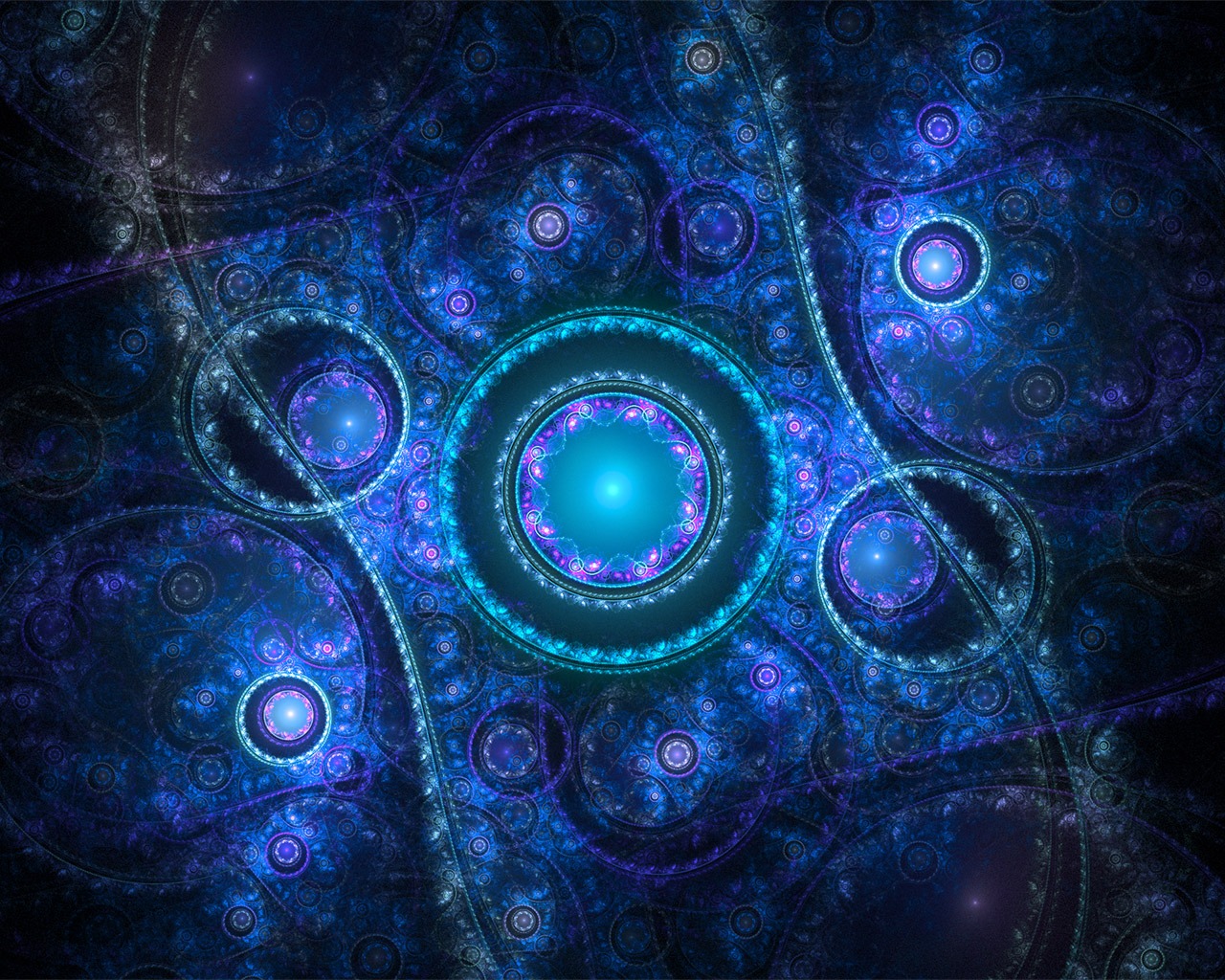 夢幻花朵設計壁紙(二) #7 - 1280x1024
