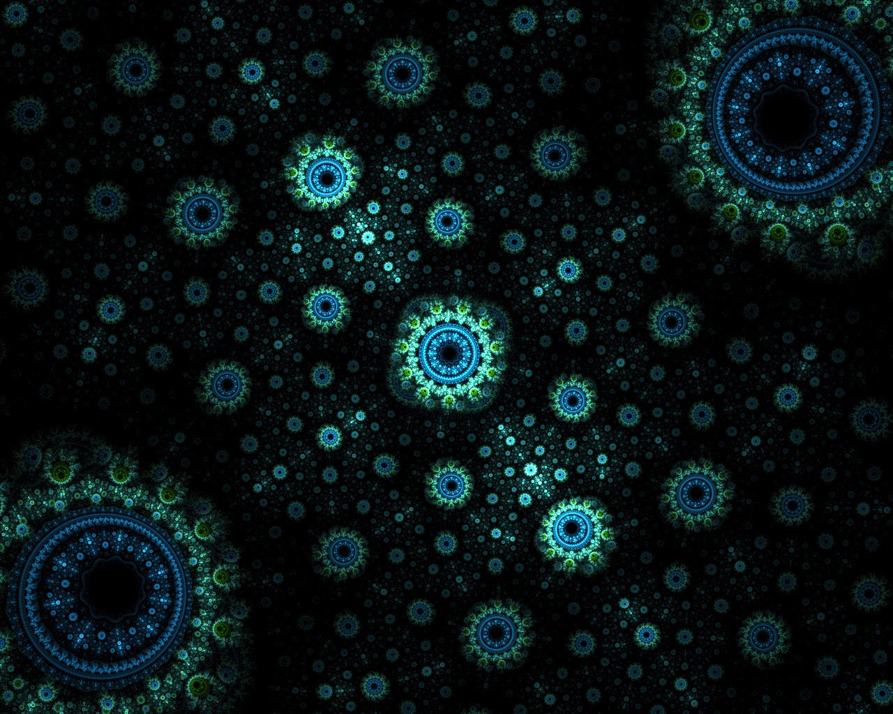 夢幻花朵設計壁紙(二) #8 - 1280x1024