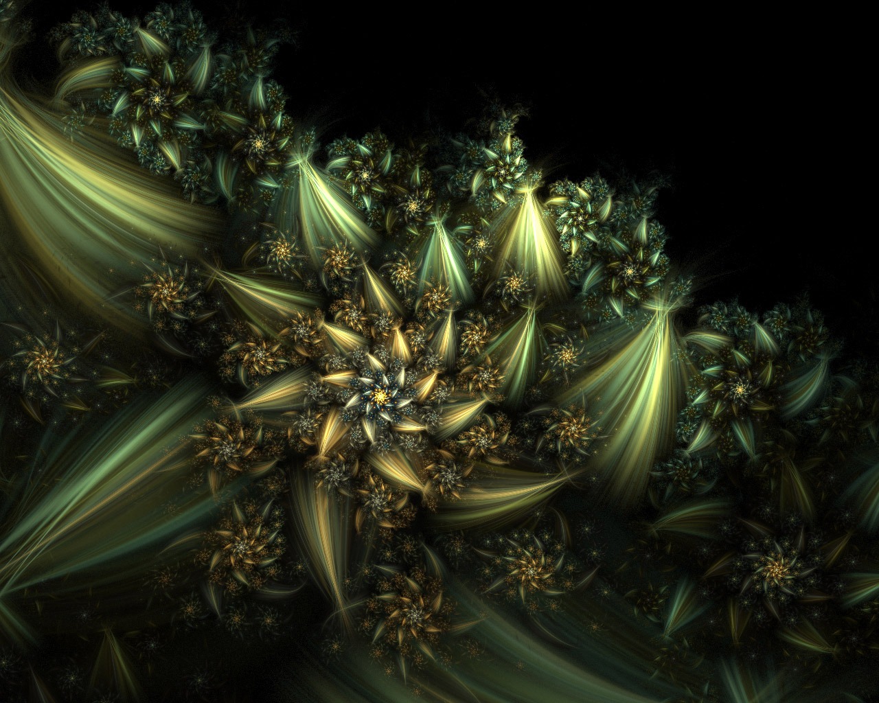 Dream květinovým vzorem tapety (2) #10 - 1280x1024