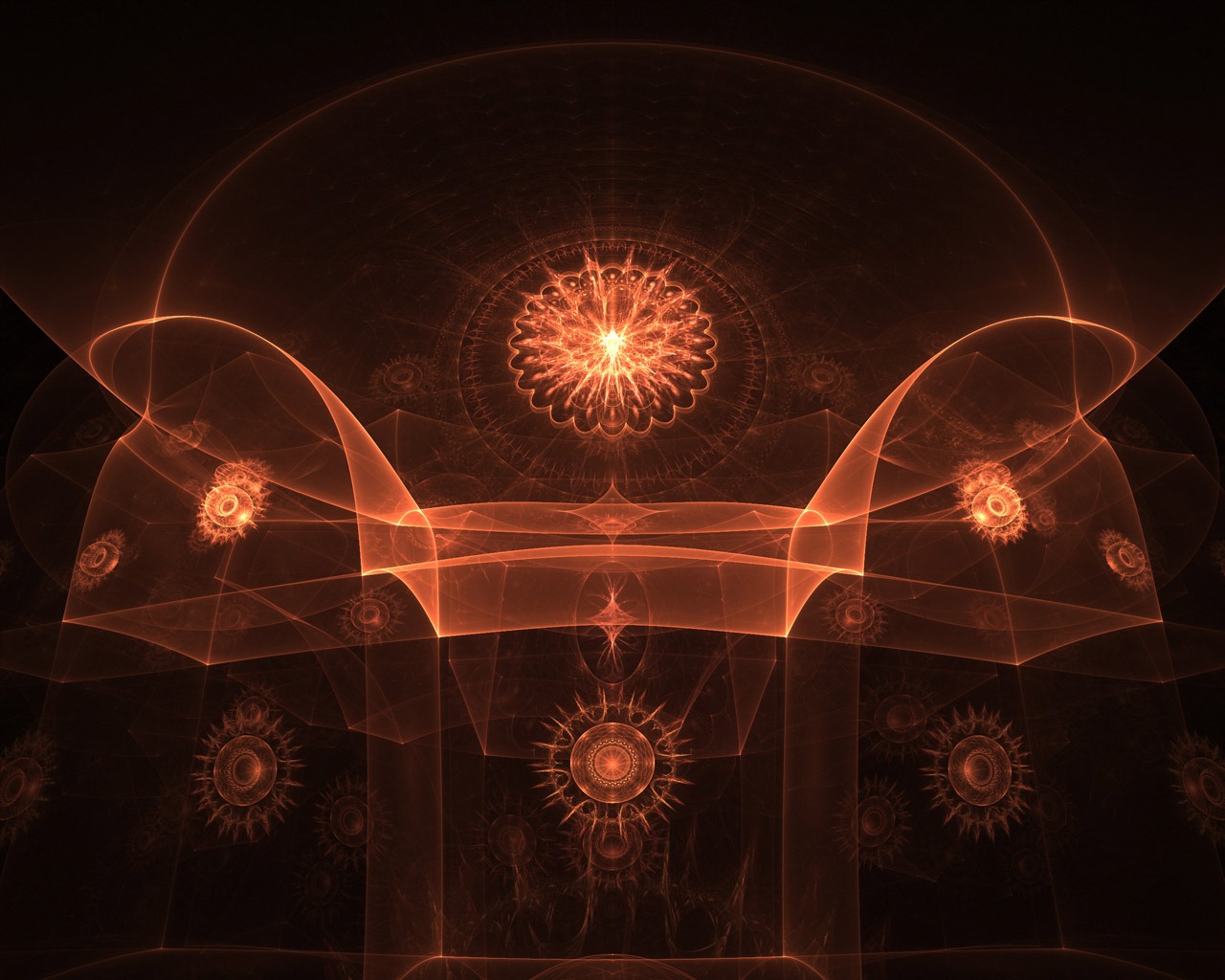 Dream flower design wallpaper (2) #16 - 1280x1024