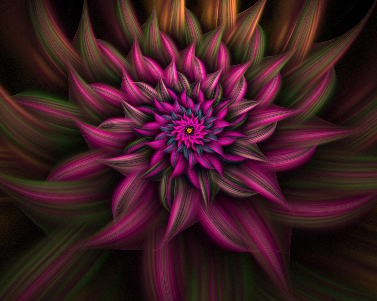 Dream květinovým vzorem tapety (2) #18 - 1280x1024