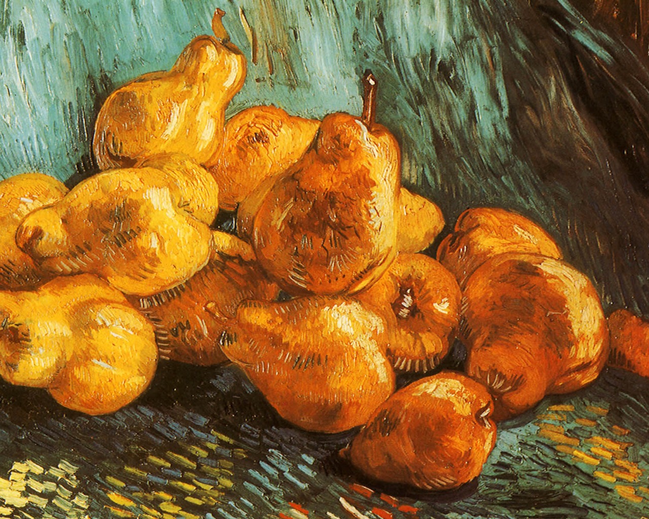 Vincent Van Gogh malování tapetu (2) #6 - 1280x1024