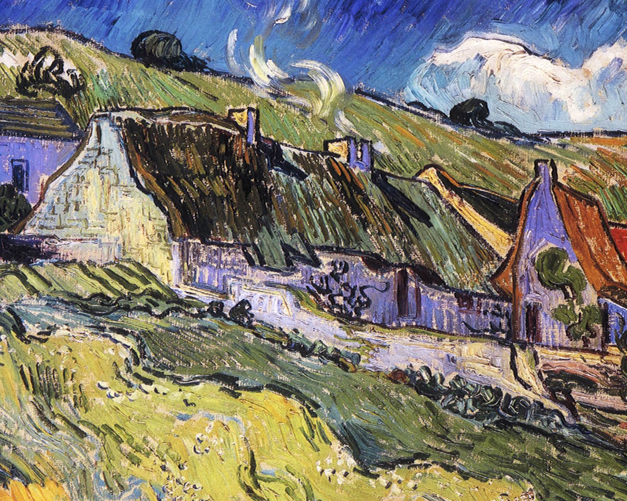 Vincent Van Gogh painting wallpaper (2) #18 - 1280x1024