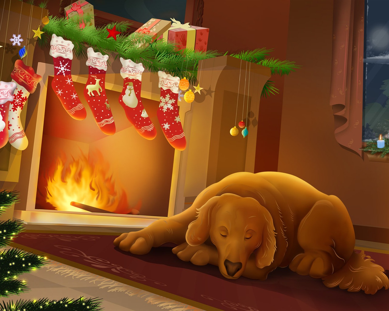 1920 Christmas Theme HD Wallpapers (4) #6 - 1280x1024