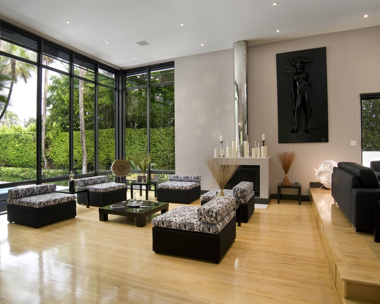 Living Room Photo Wallpaper (1) #3 - 1280x1024